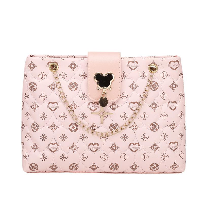 Presbyterian Shoulder Bag New Women's Bag Diamond Chain Crossbody Bag Korean Version Small Tote Bag