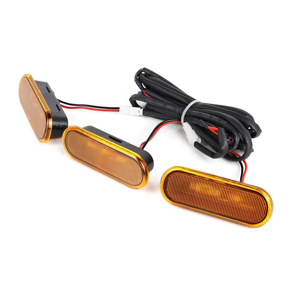 Front LED Grille Lights for Ford Bronco 2025 2025 2025 2025 2-door and 4-door. (Not Recommend for Other Models)