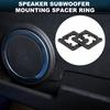 TUCKBOLD Speaker Spacer Midrange Speaker Spacer Compatible with Waterproof Speaker Subwoofer Mount 2pcs Rings, Adapters, Nissan, Spacers, Black,