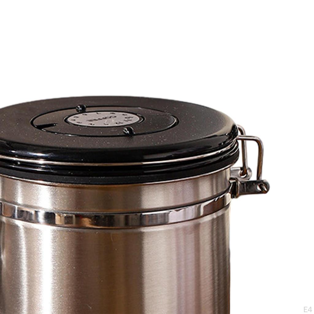 Kaffebønnebeholder Te Sukkerbeholdere med Datoopptak Verktøy Lufttett Oppbevaringstank Husholdning