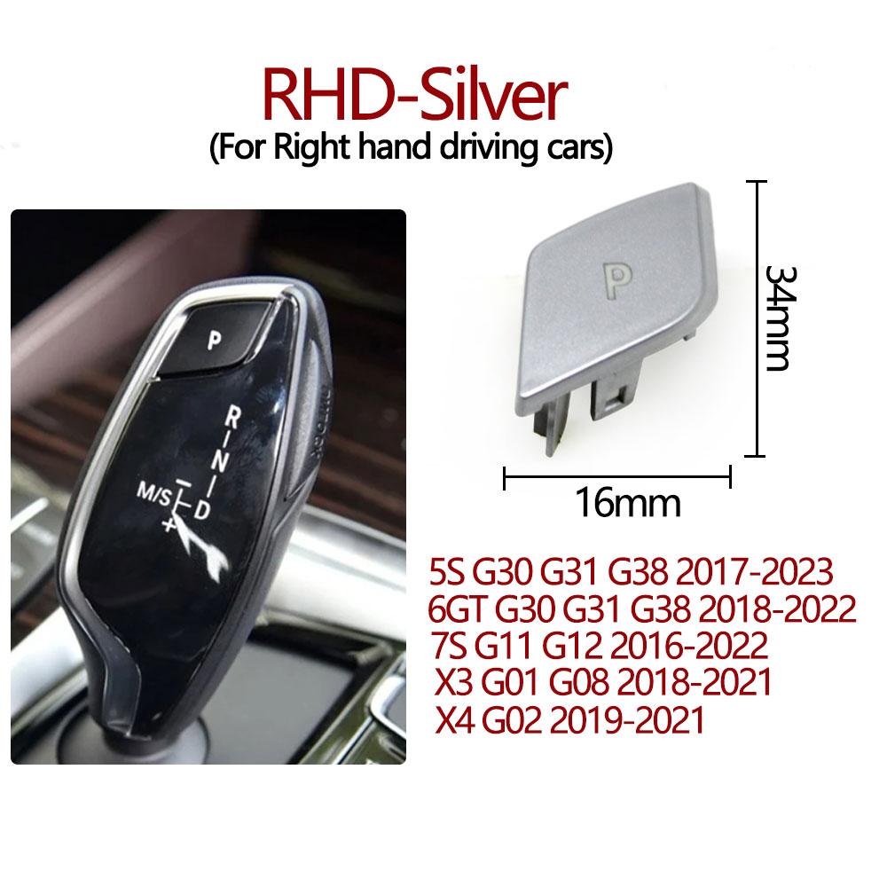 Capac Buton Parcare Auto Manetă Schimbător Mașină LHD RHD Litera P Pentru Seria BMW 5 6 7 X3 X4 G30 G31 G32 G11 G12 G01 G02 61316817624