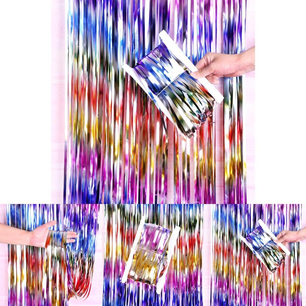 European Style Stylish Ombre Rain Curtain Ideal For Christmas Valentines Day More And