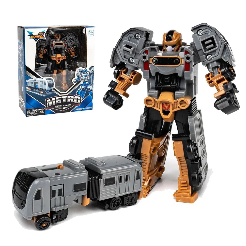 

Трансформационные игрушки Робот Автомобиль Фигурка Грузовик Деформационные игрушки Аниме Фигурка Фильм Серия Детский подарок на день рождения коричневый