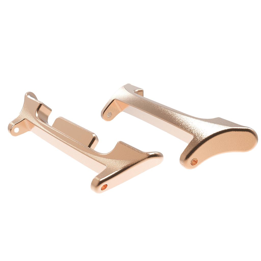 2 יחידות מתאם עבור Samsung Galaxy Watch 8 40 מ"מ 44 מ"מ אביזרים מחבר רצועה לשעון חכם צמיד נירוסטה Galaxy Watch 8