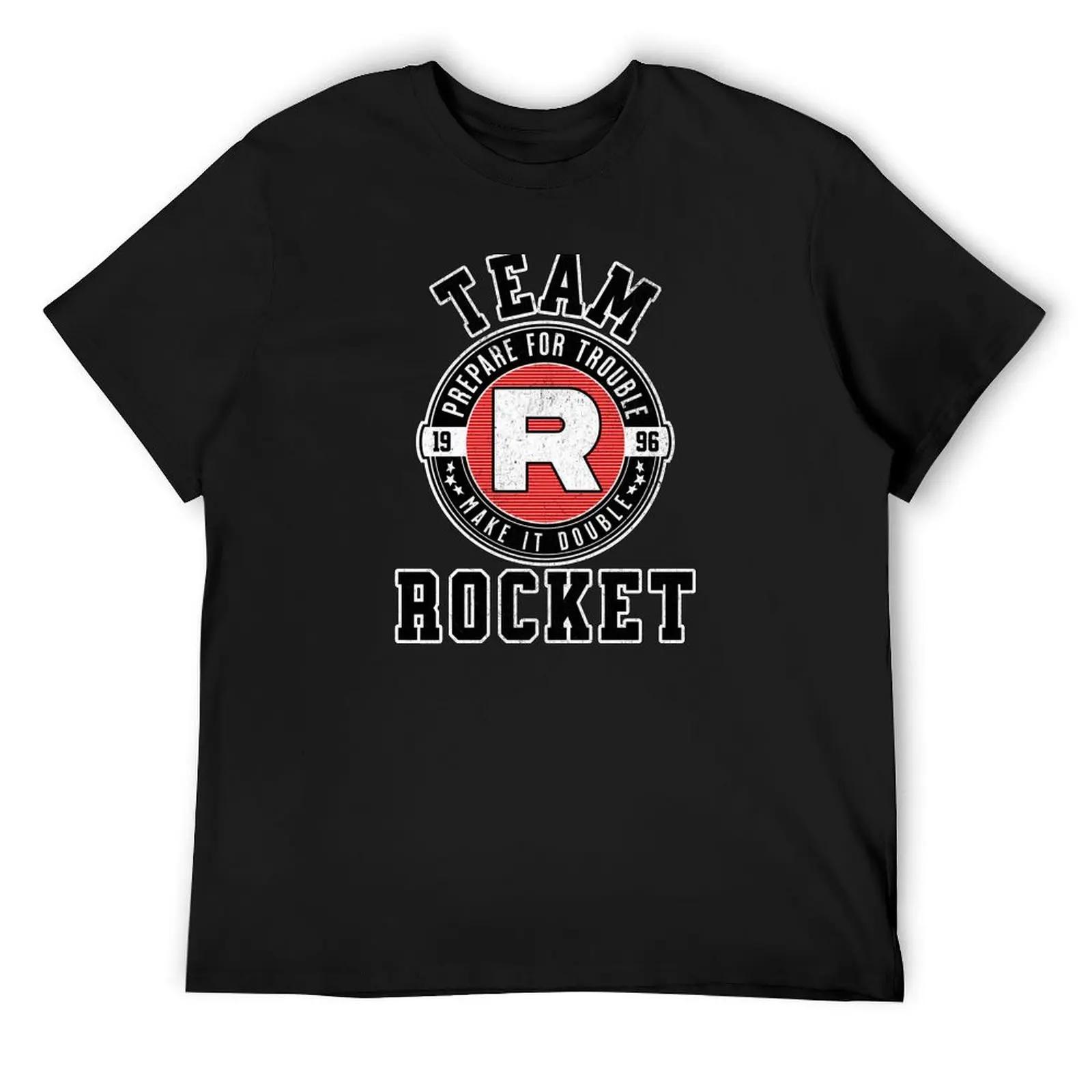 

Team Rocket Prepare for trouble ! T-Shirt sublime tops customizeds workout shirts for men 4XL