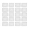 20 Sheets Split Drain Adhesive Bandage T Incision Non Woven Fabrics Feeding Tube Pad for Home and Hospital