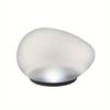 Solar Outdoor Stone Lamp Frosted Glass Ground Lamp, Garden Green Pebble Lamp, Wireless Decorative Garden Lawn Courtyard Lamp