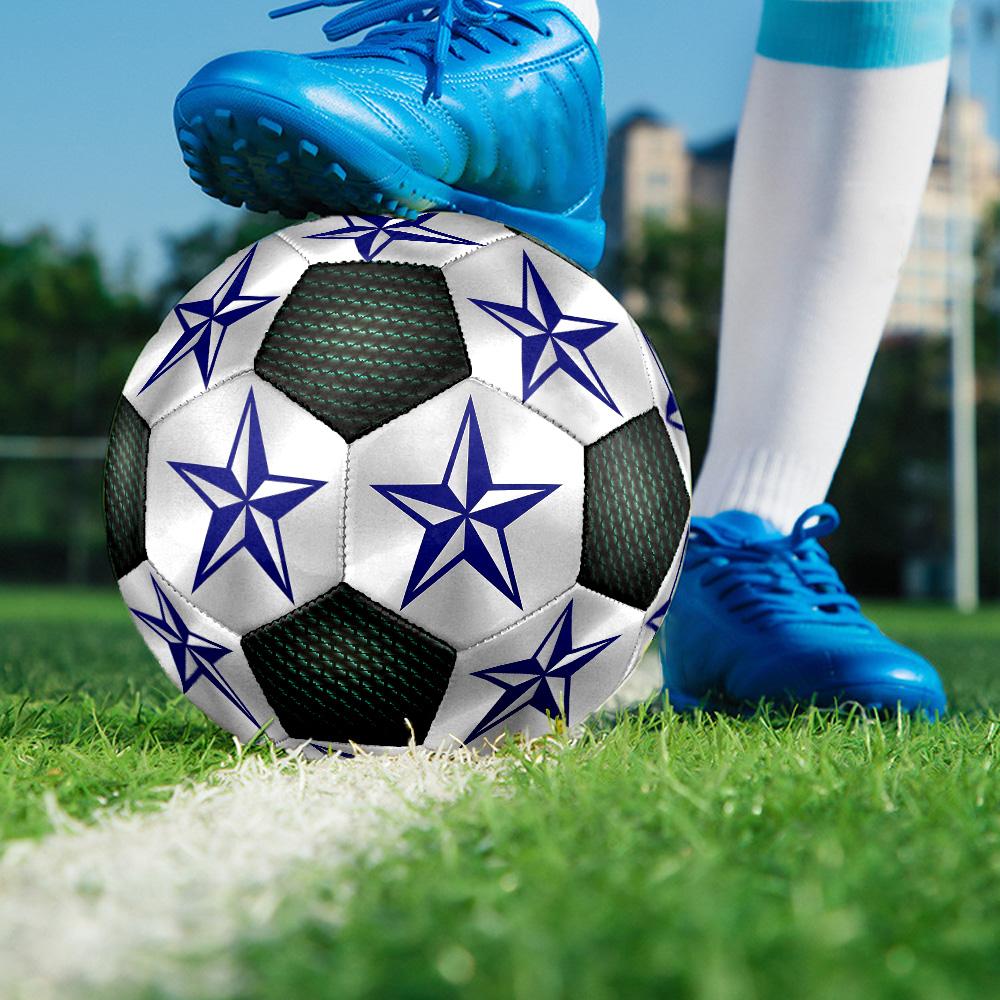 1pc Chelsea Club No. 3 jersey Football Soccer Ball Size 5 Indoor Soccer Ball Fashion Colorful Backyard Game -Great For Sports Fans Gift