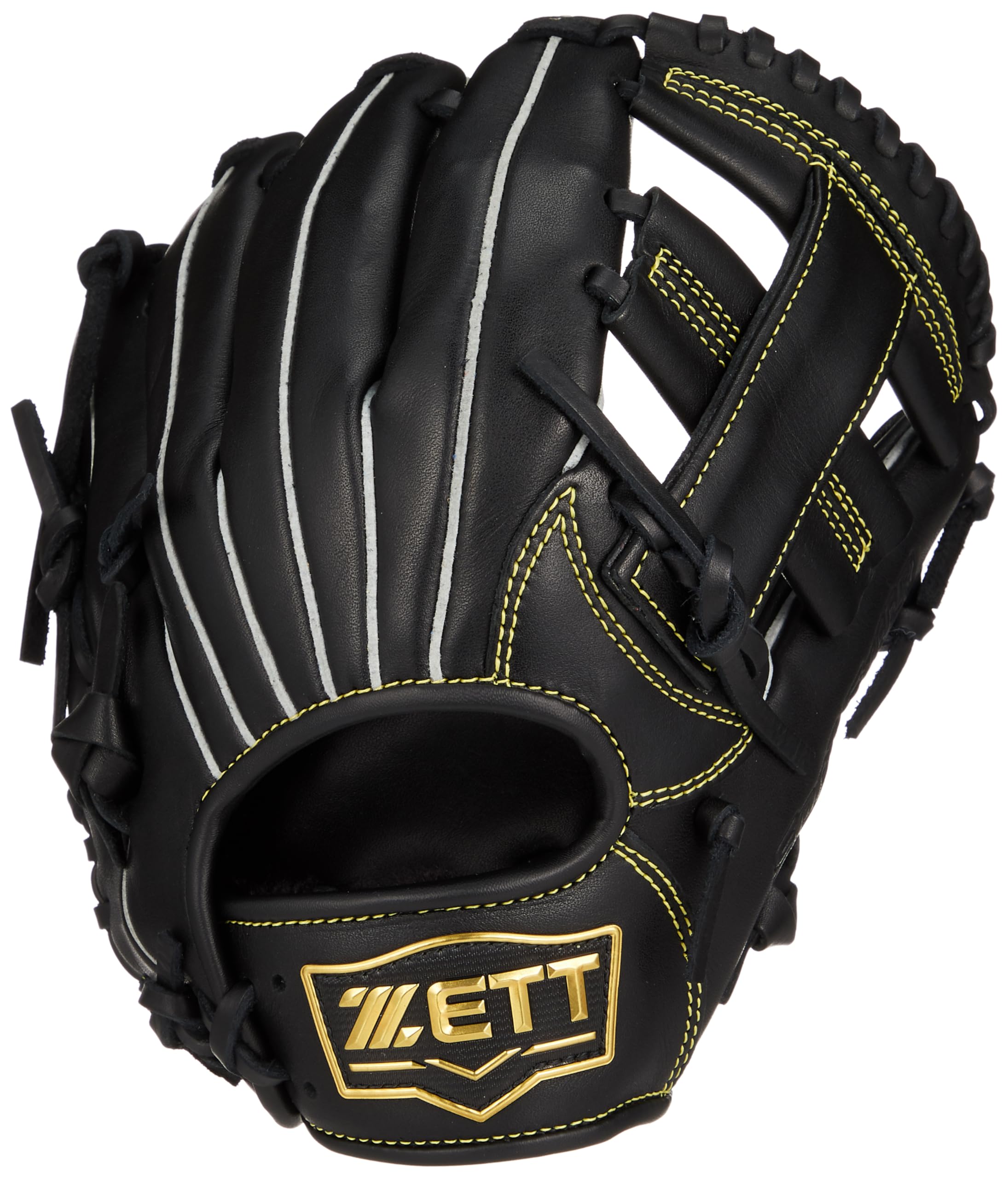 

ZETT Youth Soft Steer Baseball Black BJGB74520 Glove, All-Around, (1900), Right-Handed Throw, чёрный