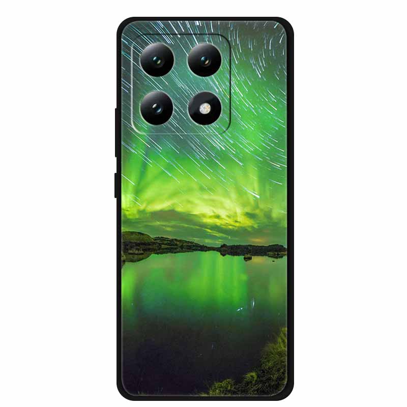 For Xiaomi 15T 5G Case Colorful Flowers Soft Silicone TPU Back Case For Xiaomi 15T Pro 5G Capa Boho Colorida Anti-Scratch Cover