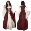 Halloween Costume Female Vintage Court Princess Queen Costume Medieval Drama Stage Performance Costume Fashion