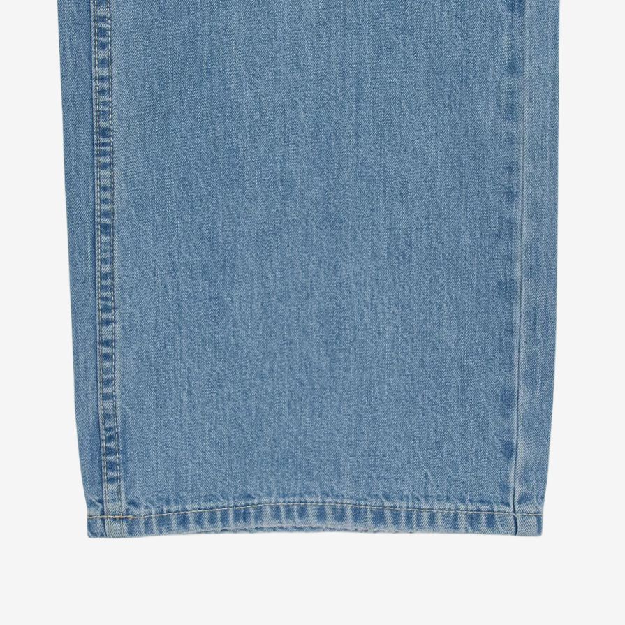 New MLB New York Yankees Jeans Women's Sky Blue 3FDPB0751-50BLL