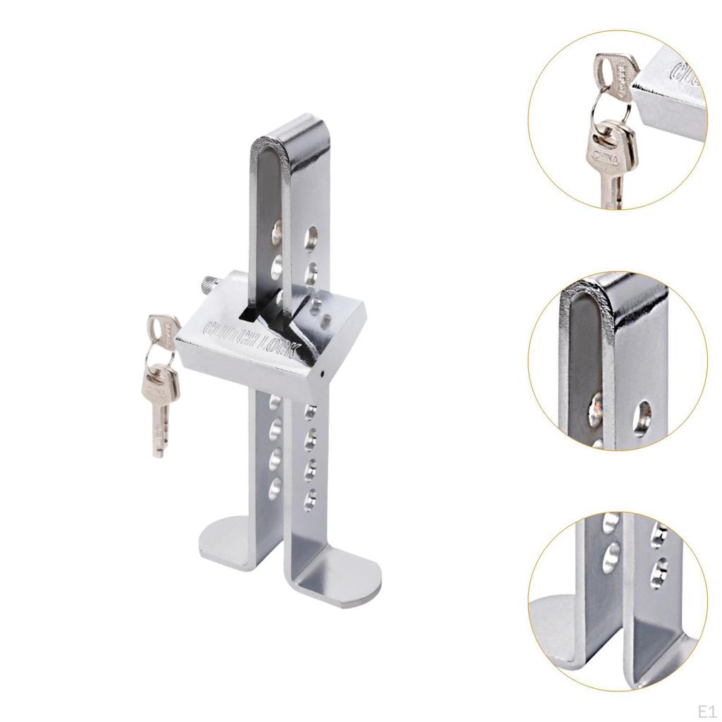 Car Clutch Brake Lock Automotive Accessories Portable Versatile Heavy Duty Security