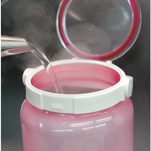 Takeya Chemical Industry TAKEYA Pickled Vessel, Boiling Water and Sterilization Safe, Round, 2.4L, Pink
