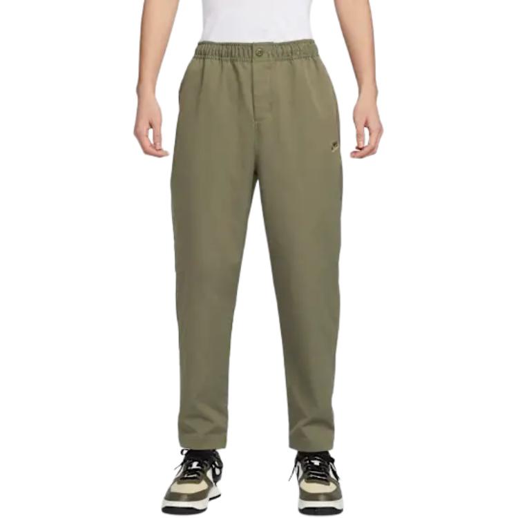 New Nike Club Casual Pants Men's Green HJ1998-222
