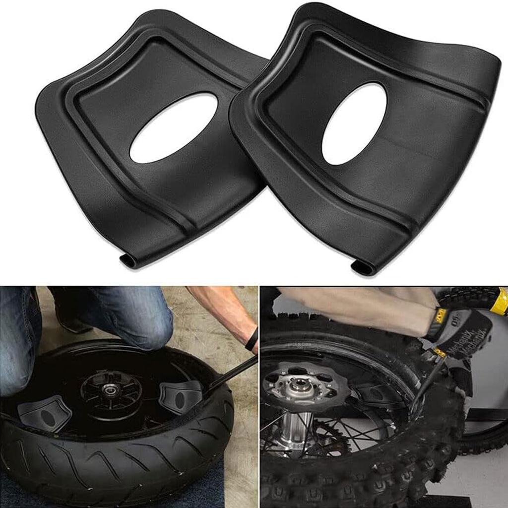 Rim guard (2 pieces, black) Rim protector Wheel rim guard