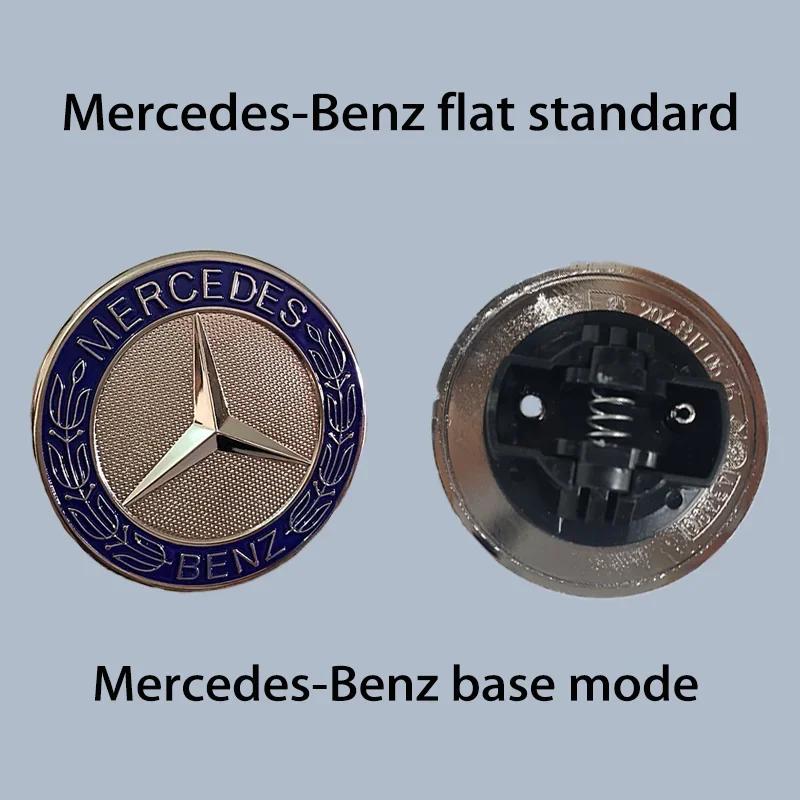 Emblemă Siglă Capotă Plată Mercedes Benz Insignă Accesoriu Auto G350 G500 G55 G63 G65 Stea
