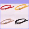 Women Multi Color Dress With Pu Leather Belt For Casual And Office Wear