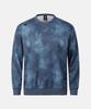 DESCENTE Training Round Neck Sweatshirt Denim Blue Sr121Tht11