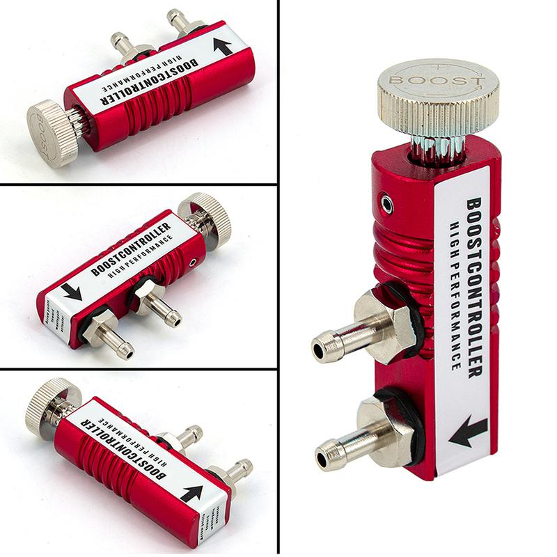 Universal Racing Adjustable Manual Turbo Boost Valve Controller Kit 1-30 PSI In-Cabin Booster Control