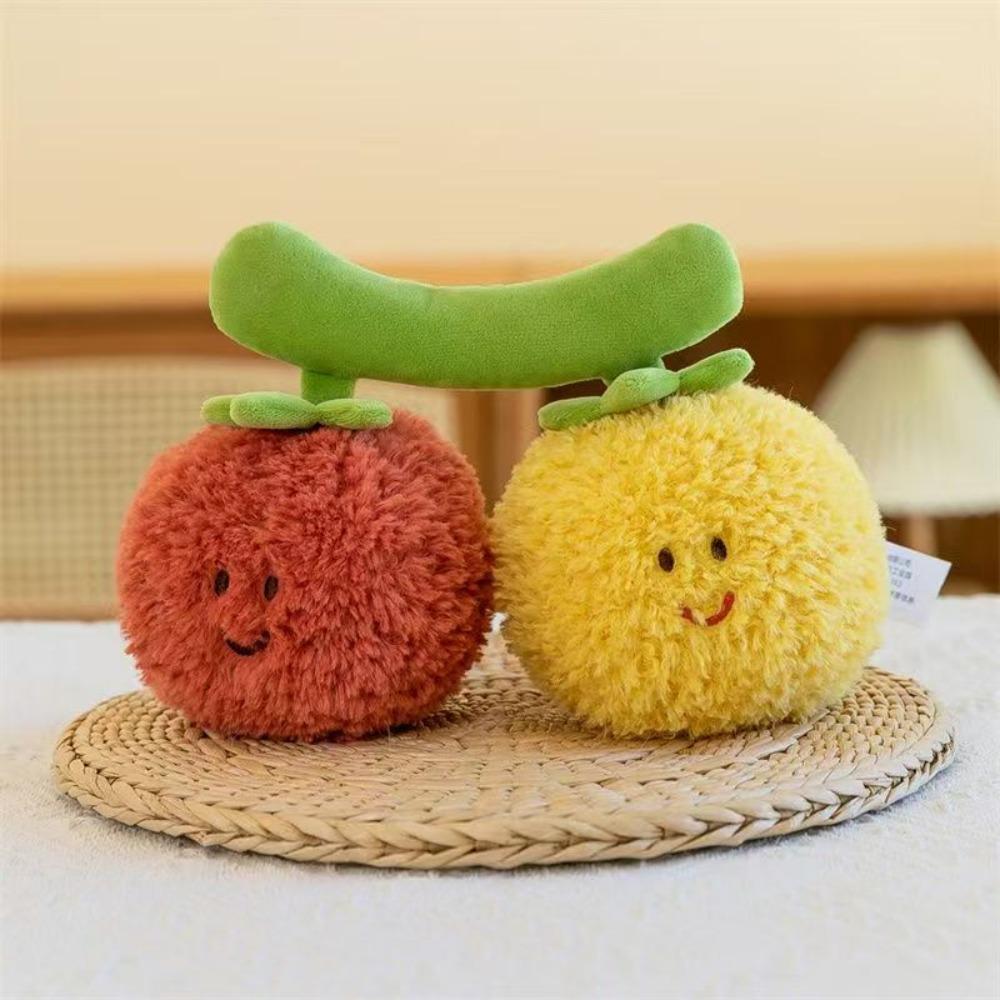 Plush Toys, Cute Fruit Dolls, Throw Pillows, Grab Machine Dolls, Wedding Throwing Vegetables and Fruits, Eight-inch Doll