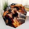1 PC Automatic Folding Umbrella - One Piece Monkey D Luffy Pattern Portable Foldable Design With 8 Ribs Christmas Birthday Gifts
