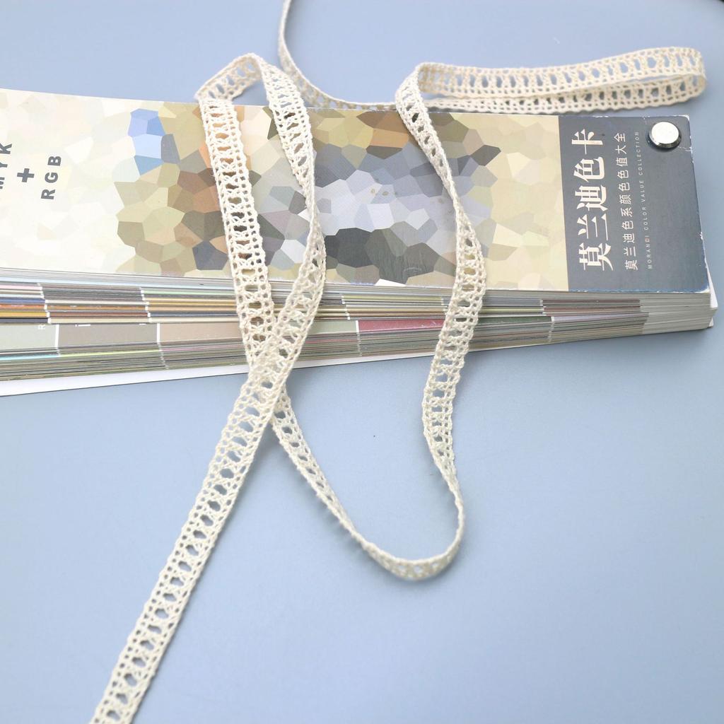 Stairs Hollow Cotton Thread Lace Handmade Diy Decorative Lace Belt Clothing Clothes Tablecloth Curtain Lace Accessories