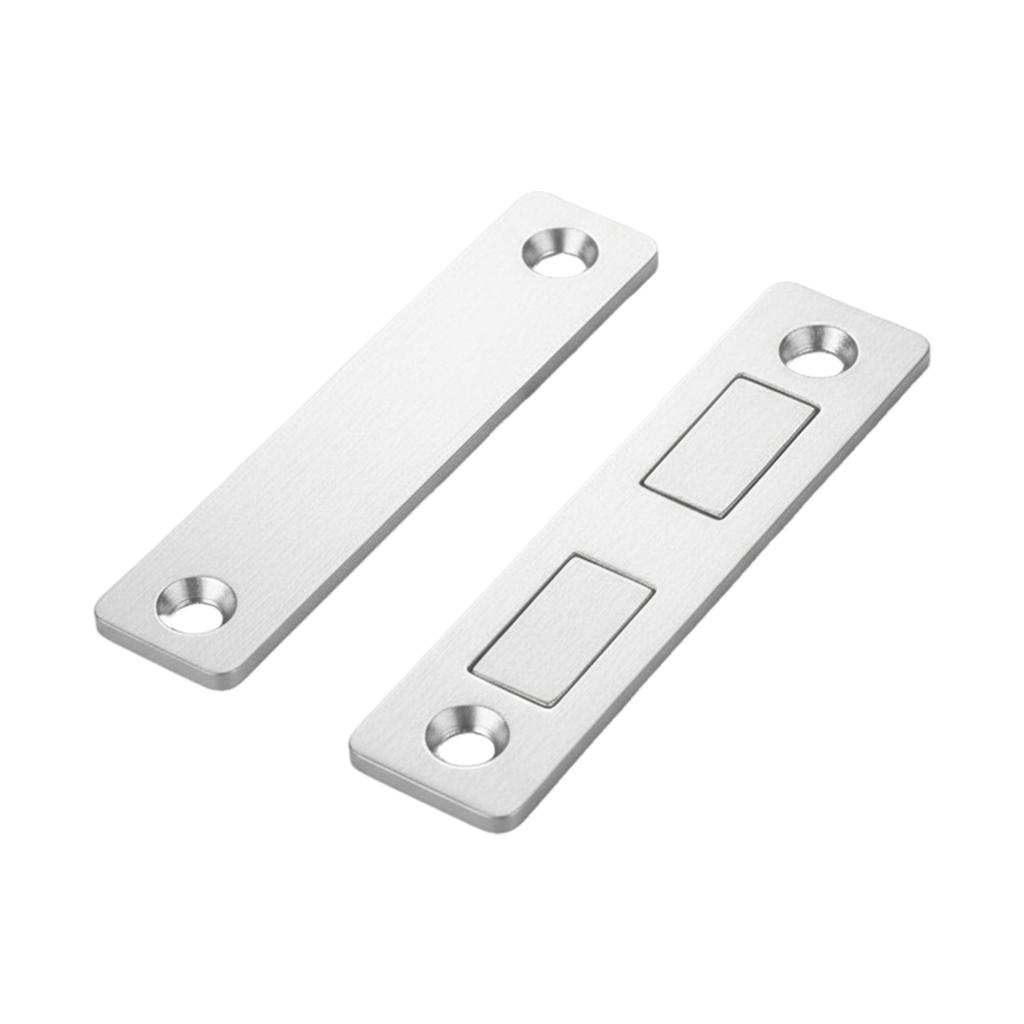 Magnetic Door Catch for Cabinet Sliding Wardrobe No Drilling Strong Magnet Invisible Design