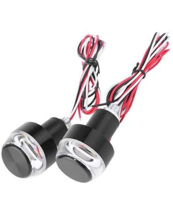 Mallow Sam Bike Shining Handle Grip Bar End Turn Signal
