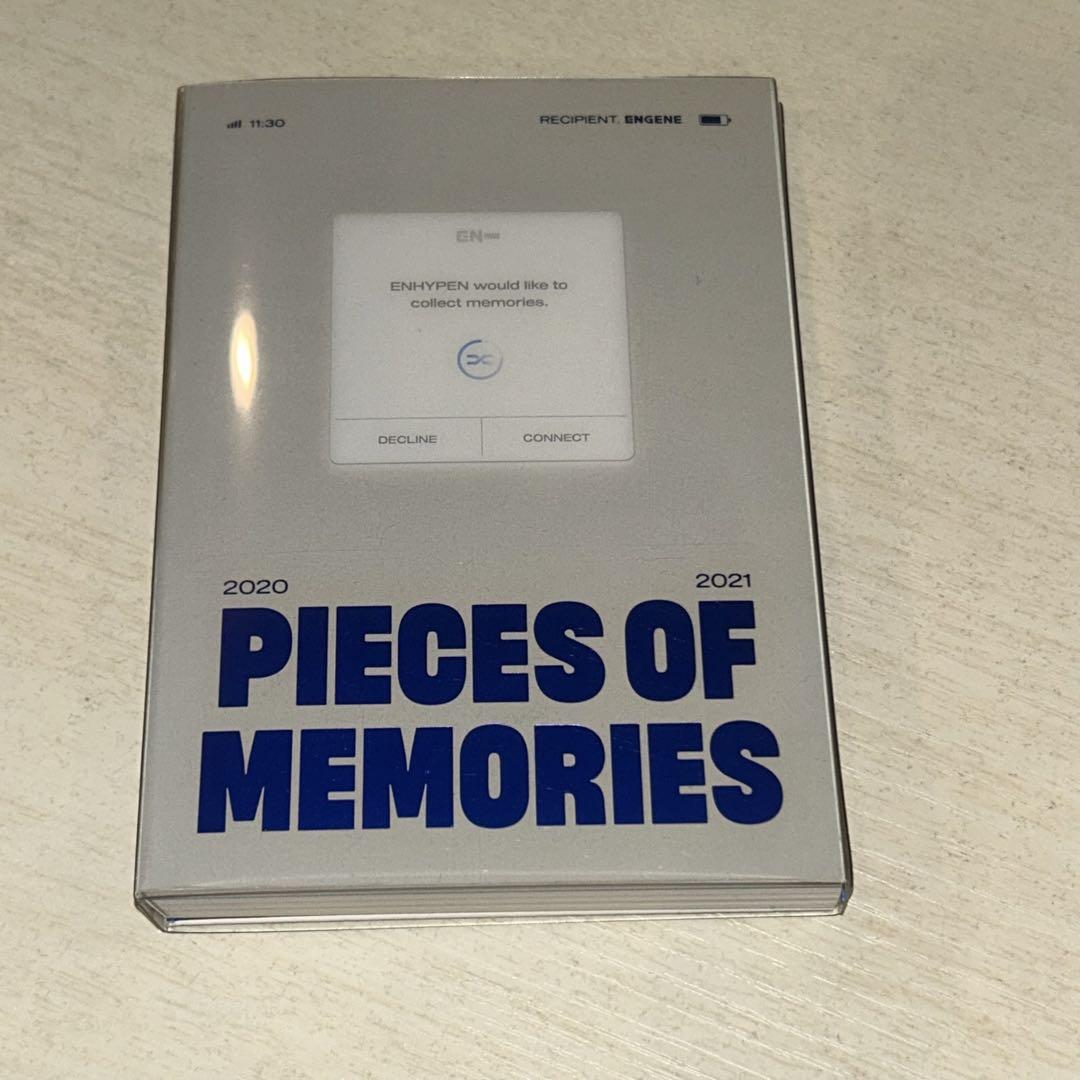 

[USED] ENHYPEN PIECES OF MEMORIES 2020-2021