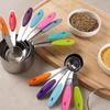 ZISIZ Stainless Steel Measuring Cups and Spoons Set