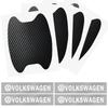 For Volkswagen VW 8Pcs Car Door Sticker Auto Handle Anti Scratch Protection Film Car Styling For Volkswagen Scirocco POLO Tiguan