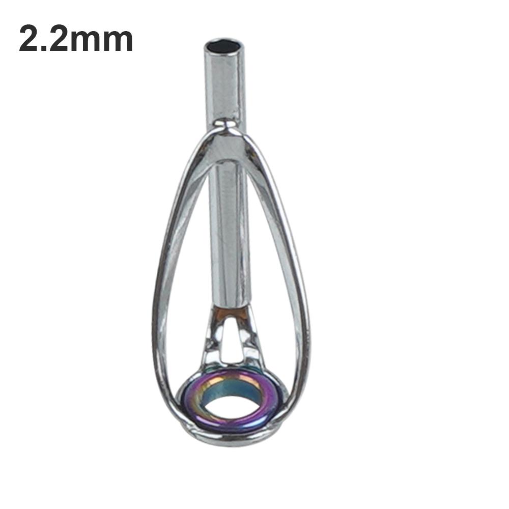 

7Pcs/14Pcs Fishing Rod Tip Guides Repair Kit Do-It-Yourself Stainless Steel Frames Ceramic Ring Spinning Casting Fishing Rod Tackle Tool 7Pcs