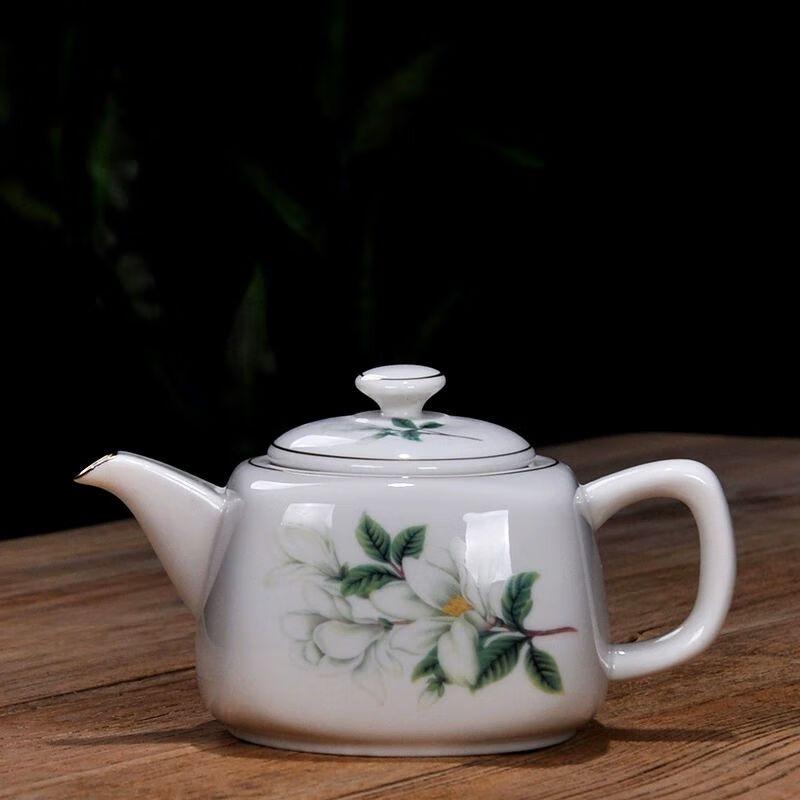 Handmade Four-sided Ceramic Kung Fu Teapot