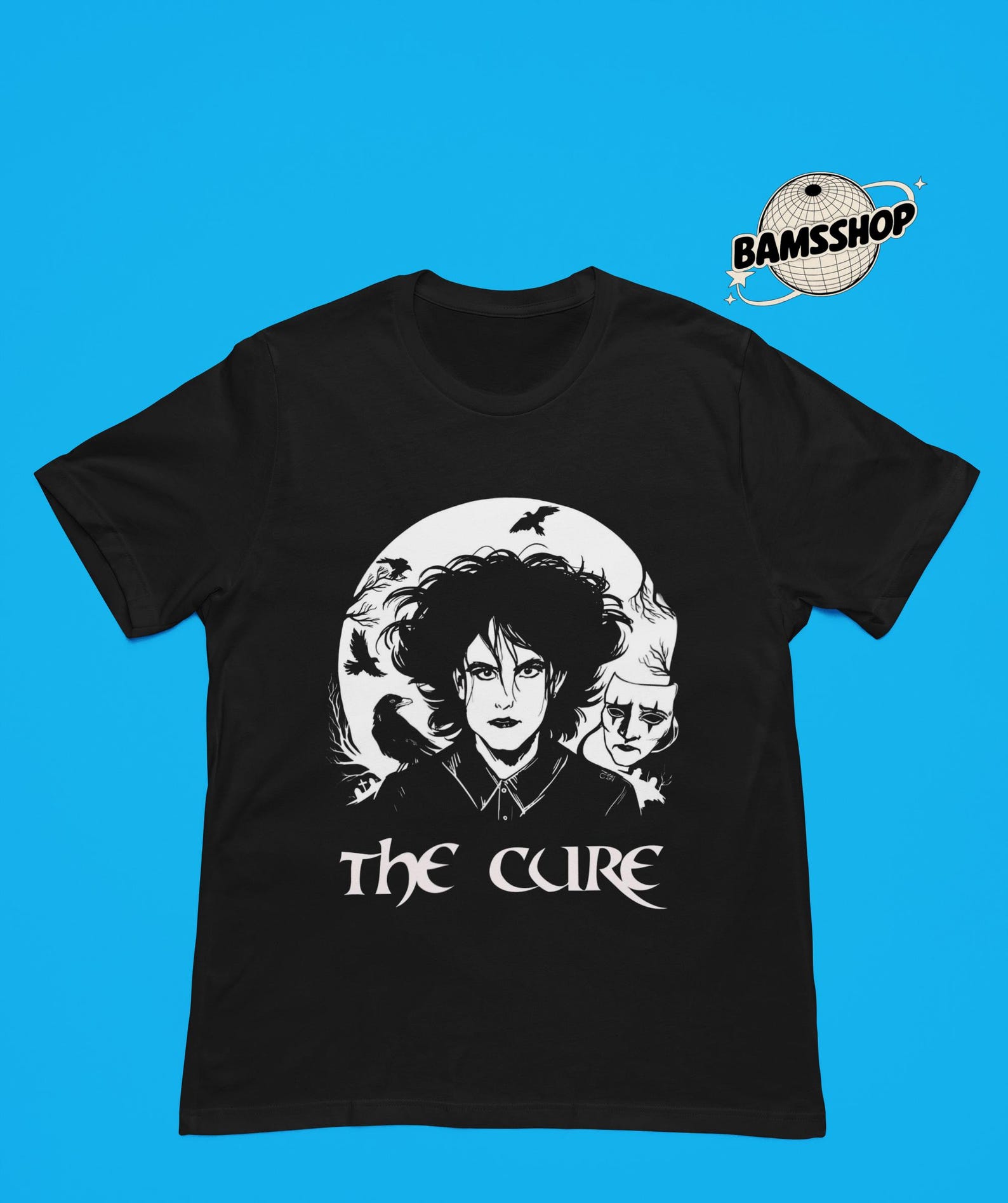 The Cure Disintegration T-Shirt, 90s Alt Indie Rock, Unisex shirt, Music, gifts, the fan, band tee, Merch graphic M