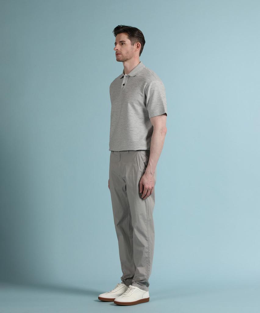 PANICALE Grey Washed Cotton Chino Pants