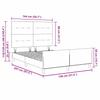Pink Box Spring Bed with Headboard 140 x 200 cm Velvet