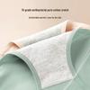 Langsha Women's High-Waist Cotton Antibacterial Briefs (4-Pack)