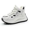 9972 Leather High-top Shoes Children's New Popular Versatile Spring and Autumn Platform Sports and Leisure Shoes