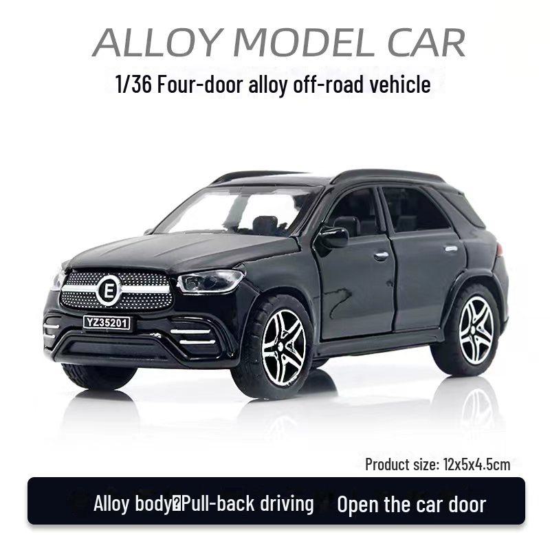 1:36 Legierung Viertüriges Geländewagenmodell Spielzeug für Kinder - Nachtmarktstand Ornament