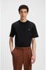 BOSS Regular Fit Cotton with Double B Black T-Shirt Monogram, Men's, XL,
