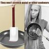 Heavy Duty Silicone Spatula & Spoonula Set, High Heat Resistant Kitchen Utensils