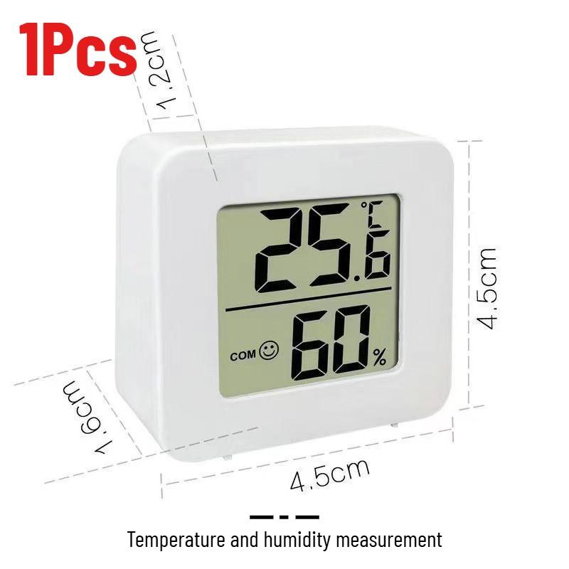 Digital Hygrometer Thermometer Indoor Thermometer Temperature Gauge Mini LCD Weather Station Sensor For Home Room Humidity Meter 2