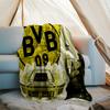 Borussia Dortmund Printed Throw Blanket—soft,warm;versatile Blanket for All Seasons—perfect As &air-conditioning Throw,nap Blanket