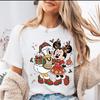 Disney Christmas Shirt, Minnie Mouse and Daisy Duck Holiday T-Shirt, Vintage Reindeer Graphic Tee, Magical Park Vacation Gift