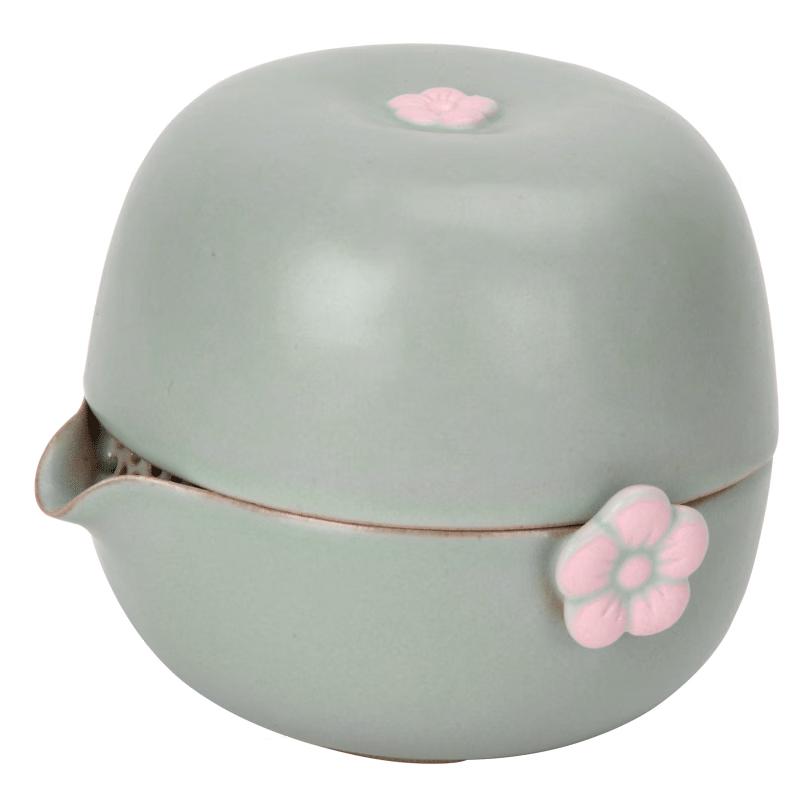 

Wanqiantang Portable Ceramic Quick Serve Tea Set