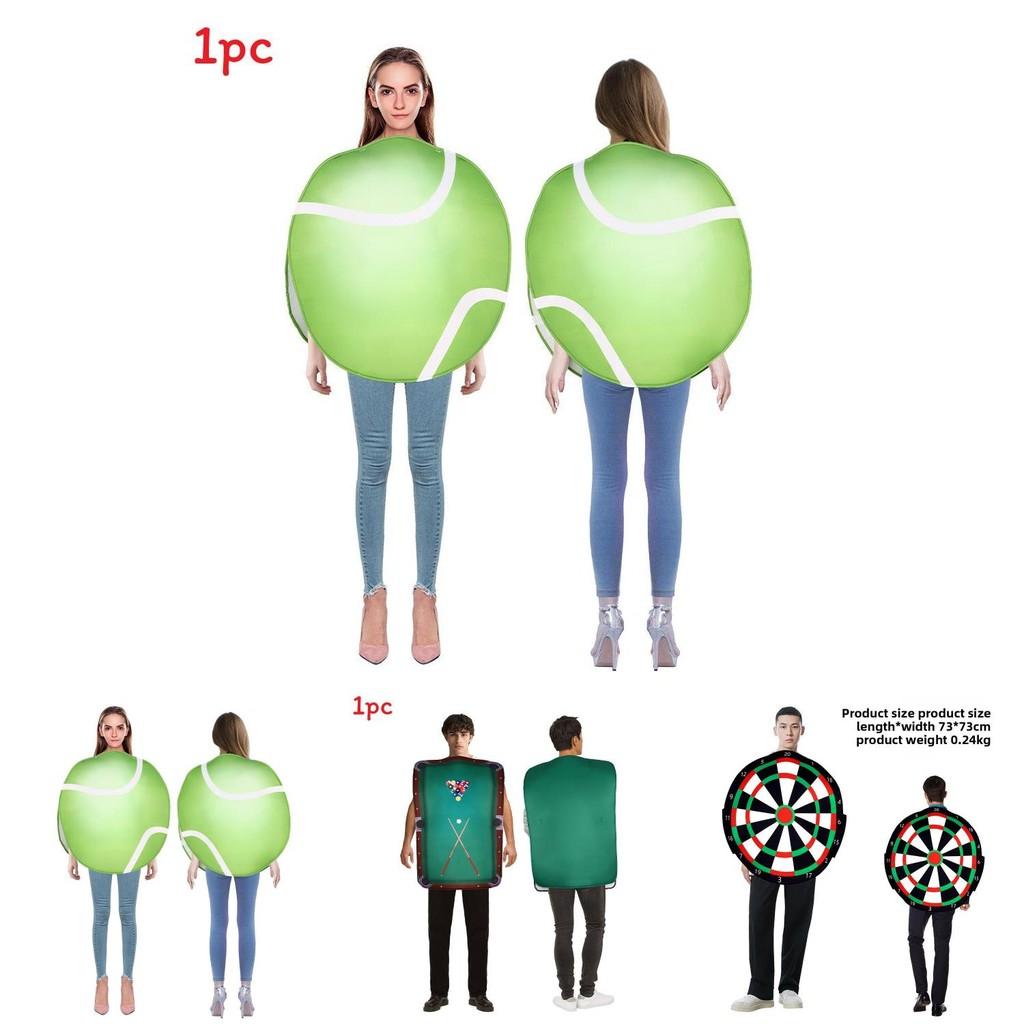 Halloween Party Costume Onesie With Foam Padding Rugby Billiards Costume Event Jumpsuit Performance