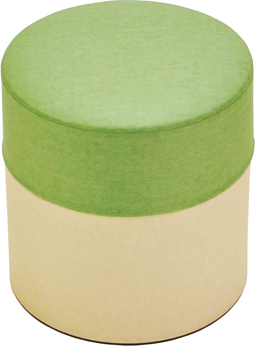 Yamako Tea Caddy Palette Size Made in 797110 Pot, Green, S, Japan,