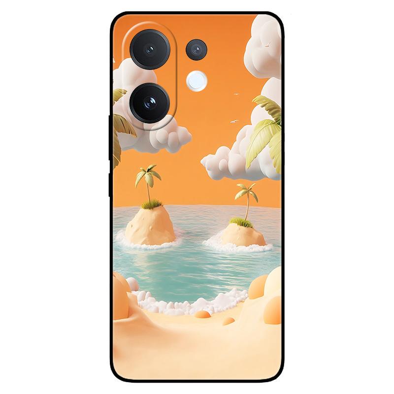 For Vivo V60 5G Soft Silicone Shell Protective Cover Cool Car Animal Cartoon Pattern Phone Case For vivo T4 Pro V60 V60E 5G Capa