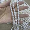 1String, Baroque White Natural Freshwater Pearls, Straight Hole Nugget Pearl Beads for Jewelry Making DIY Crafts Length 36cm)